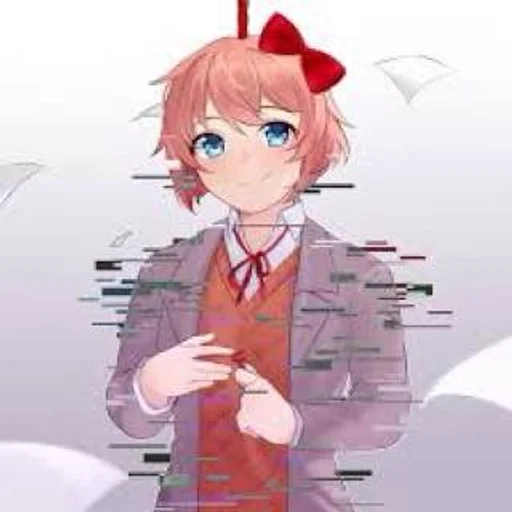 🍒 Стикер «Sayori» для Telegram