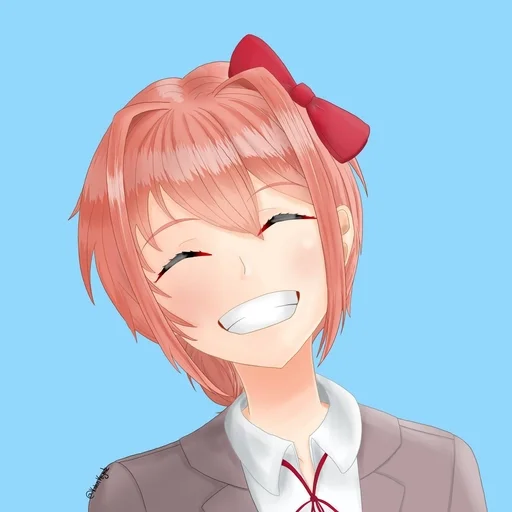 😁 Стикер «Sayori» для Telegram