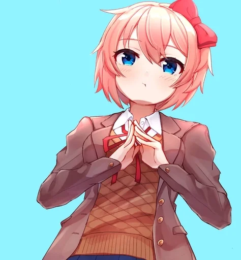 🍒 Стикер «Sayori» для Telegram