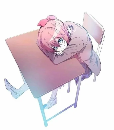 🍒 Стикер «Sayori» для Telegram