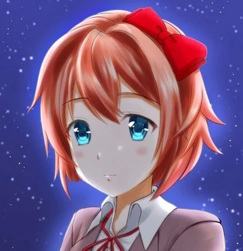 🍒 Стикер «Sayori» для Telegram