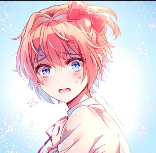 🍒 Стикер «Sayori» для Telegram