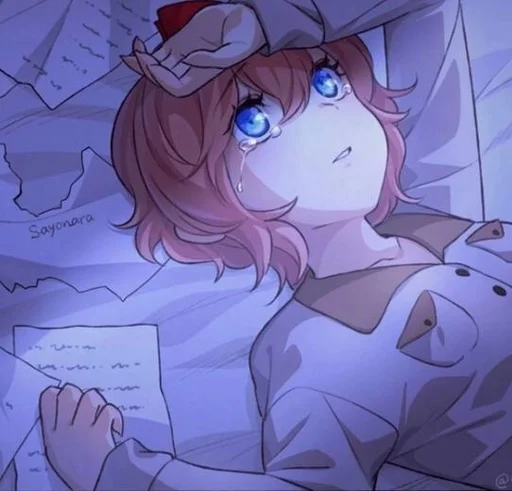 🍒 Стикер «Sayori» для Telegram