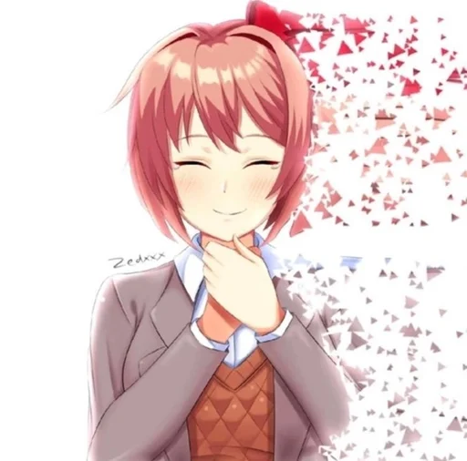 🍒 Стикер «Sayori» для Telegram