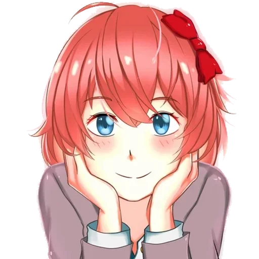 ☺️ Стикер «Sayori» для Telegram
