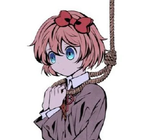 😶 Стикер «Sayori» для Telegram