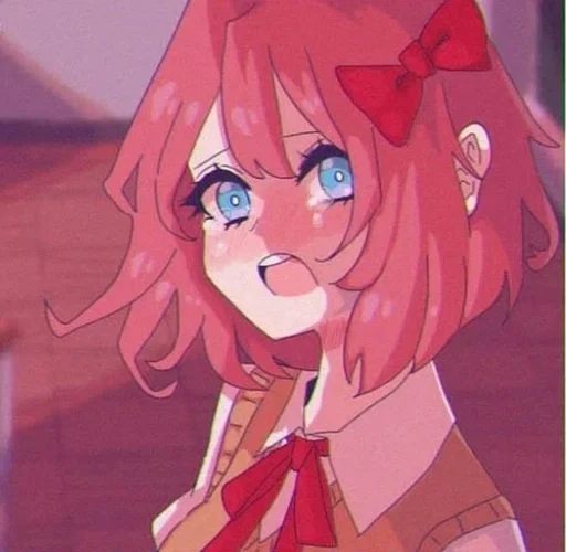 🍒 Стикер «Sayori» для Telegram