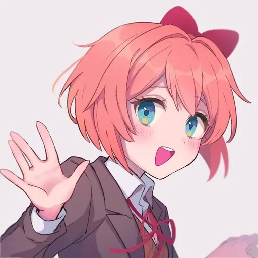 🍒 Стикер «Sayori» для Telegram