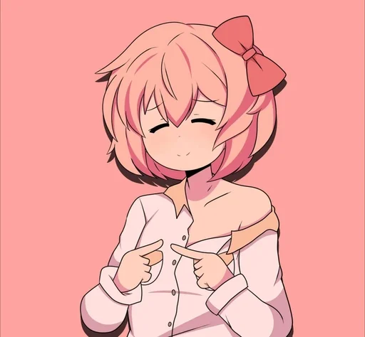 🍒 Стикер «Sayori» для Telegram