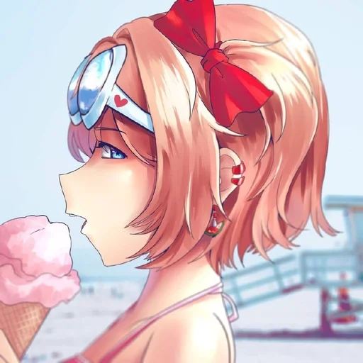 😶 Стикер «Sayori» для Telegram