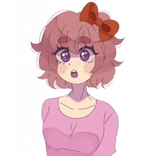 🍒 Стикер «Sayori» для Telegram