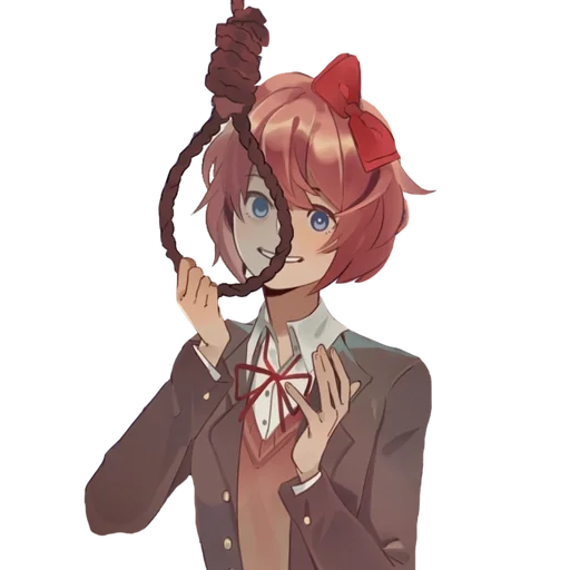 🙂 Стикер «Sayori» для Telegram