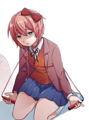 🍒 Стикер «Sayori» для Telegram