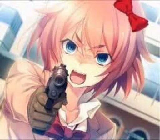 😡 Стикер «Sayori» для Telegram