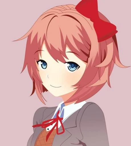 🍒 Стикер «Sayori» для Telegram