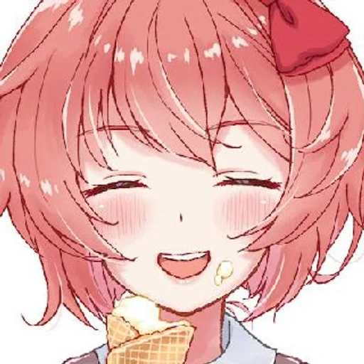 🍒 Стикер «Sayori» для Telegram