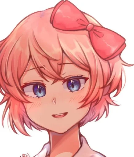 🍒 Стикер «Sayori» для Telegram