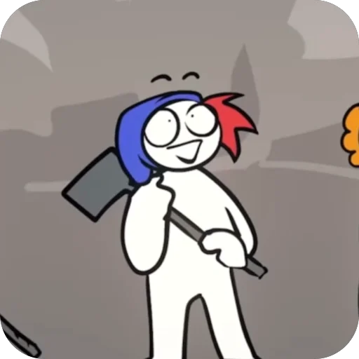 🫥 Стикер «ZAKATOON» для Telegram