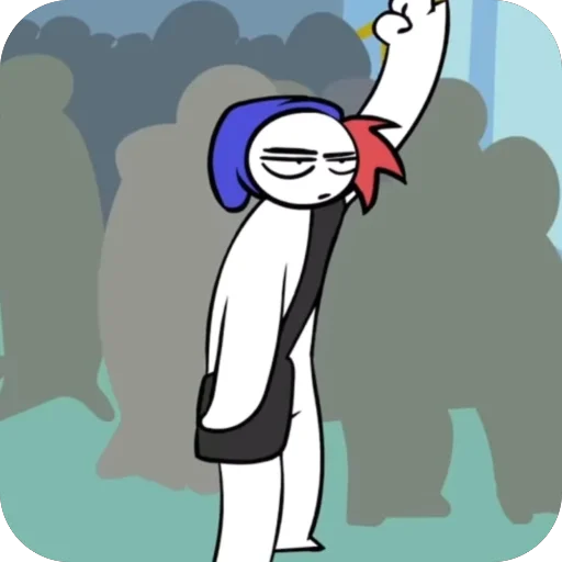 🫥 Стикер «ZAKATOON» для Telegram