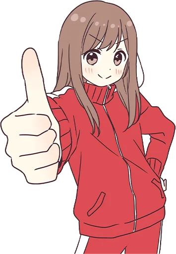 👍 Стикер «Jersey Chan BIG Pt.1» для Telegram