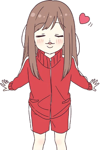 😚 Стикер «Jersey Chan BIG Pt.1» для Telegram