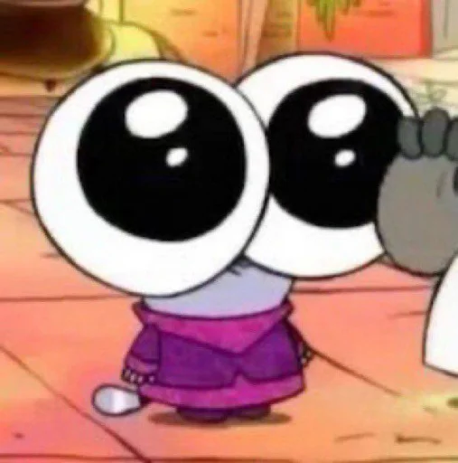 🥺 Стикер «Random cartoon Рандом мульты» для Telegram