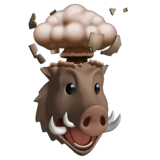 🤯 Стикер «js 8ha 81s» для Telegram
