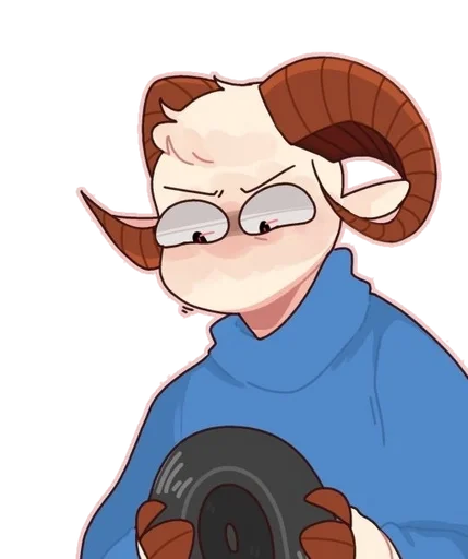 🐏 Стикер «schlatt» для Telegram