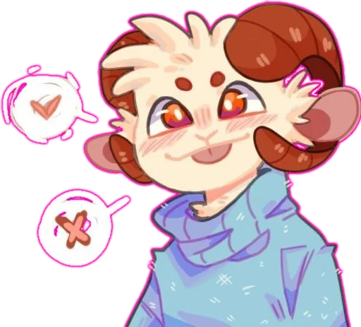 🐏 Стикер «schlatt» для Telegram