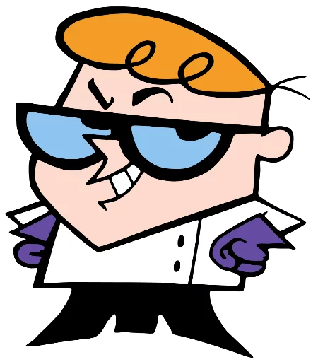 Стикерпак Dexter&;s Laboratory для Telegram