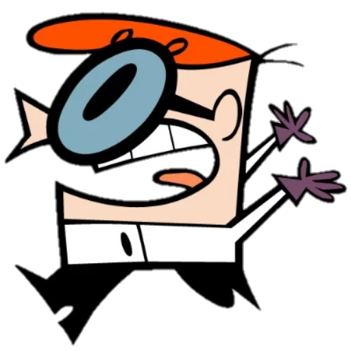 😨 Стикер «Dexter&;s Laboratory» для Telegram