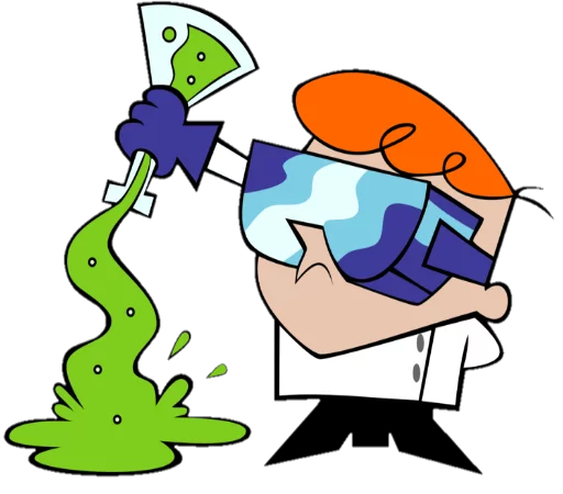 🤓 Стикер «Dexter&;s Laboratory» для Telegram