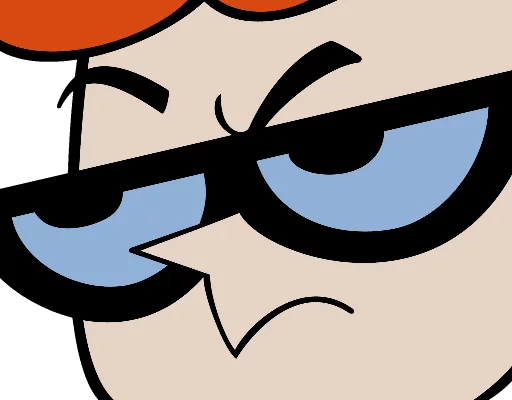 😑 Стикер «Dexter&;s Laboratory» для Telegram