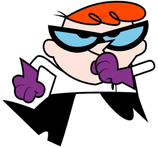 😏 Стикер «Dexter&;s Laboratory» для Telegram