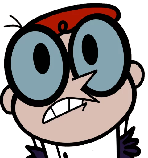 😳 Стикер «Dexter&;s Laboratory» для Telegram
