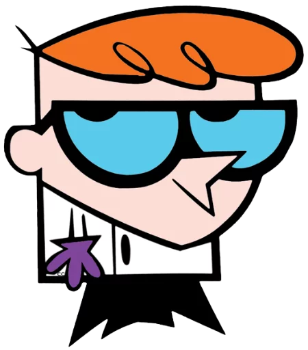 🙃 Стикер «Dexter&;s Laboratory» для Telegram