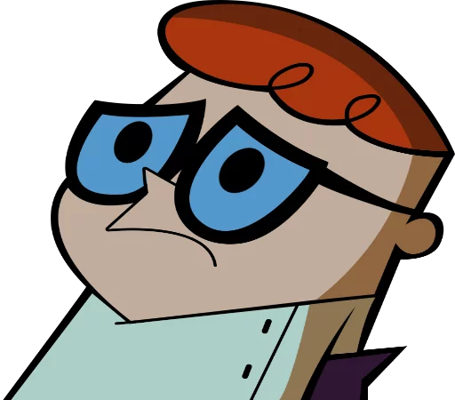 😱 Стикер «Dexter&;s Laboratory» для Telegram