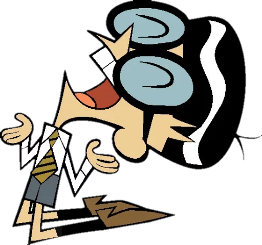 😩 Стикер «Dexter&;s Laboratory» для Telegram