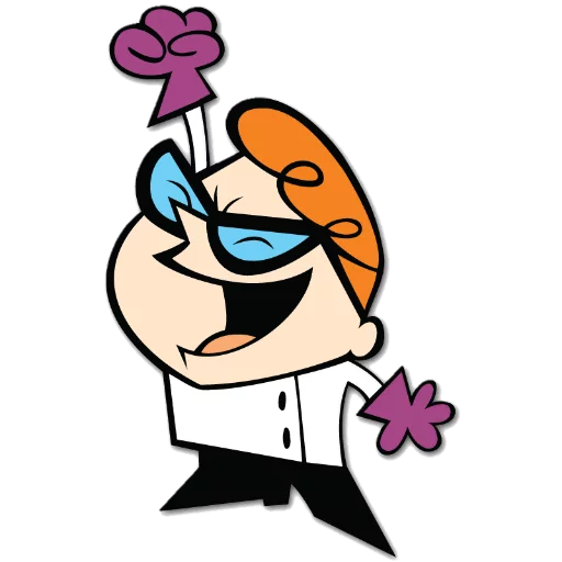 😌 Стикер «Dexter&;s Laboratory» для Telegram
