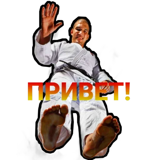 👋 Стикер «JUDO PLANET NEWS» для Telegram