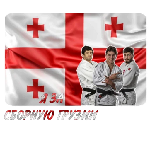 🇬🇪 Стикер «JUDO PLANET NEWS» для Telegram