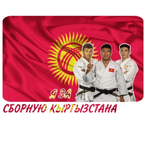 🇰🇬 Стикер «JUDO PLANET NEWS» для Telegram