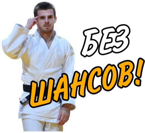 😎 Стикер «Дзюдо Арт» для Telegram