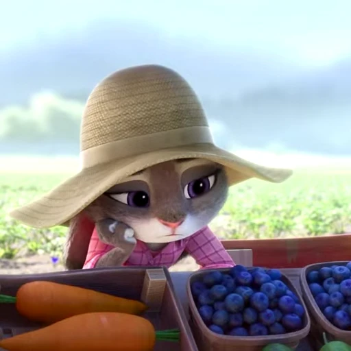 😔 Стикер «Judy Hopps» для Telegram