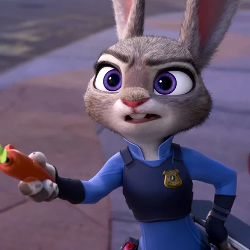 👿 Стикер «Judy Hopps» для Telegram