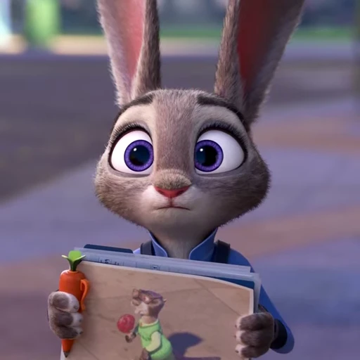 🙁 Стикер «Judy Hopps» для Telegram
