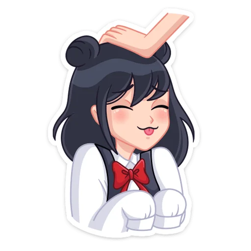 👩 Стикер «Джиу» для Telegram