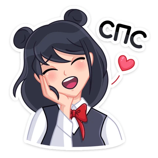 ❤️ Стикер «Джиу» для Telegram
