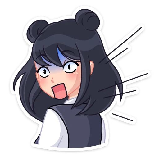 😠 Стикер «Джиу» для Telegram