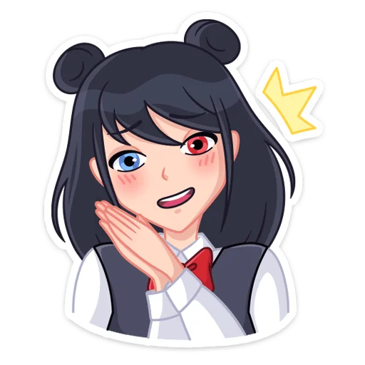 ☺️ Стикер «Джиу» для Telegram
